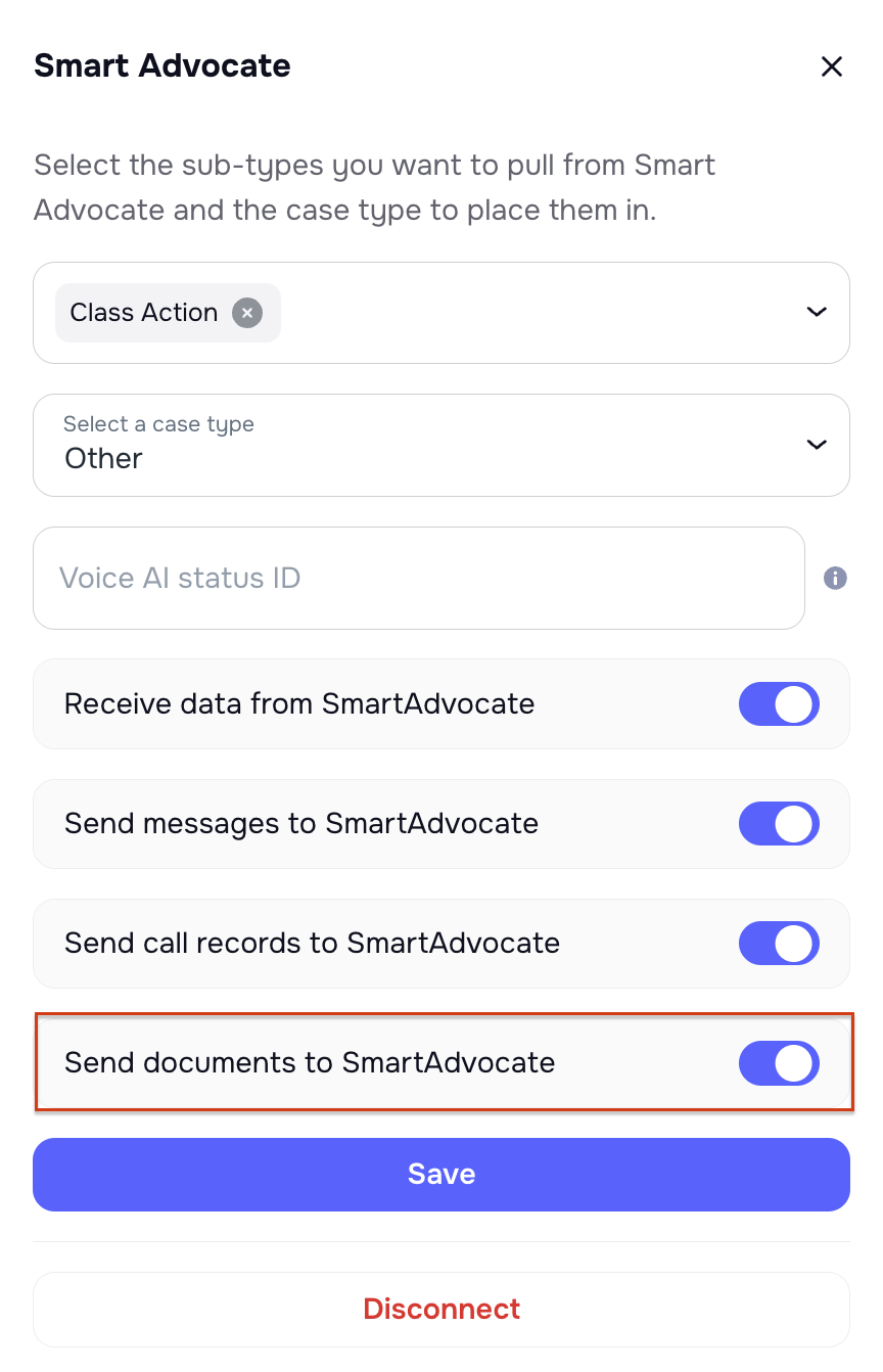 Document sync to CRM from Messenger, Tasks, and Secure Link