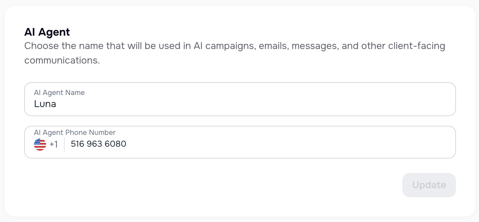 Voice AI call button in mobile client portal for real-time questions